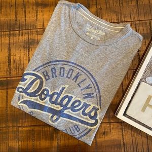 MITCHELL & NESS -  Brooklyn Dodgers tee, size L